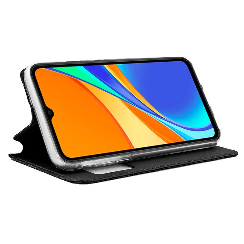 COOL Flip Cover Case for Xiaomi Redmi 9C / 10A Plain Black