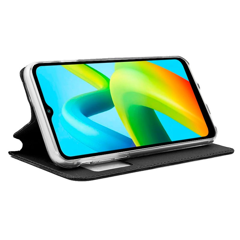 COOL Flip Cover Case for Xiaomi Redmi A1 Plus / A2 Plus Plain Black