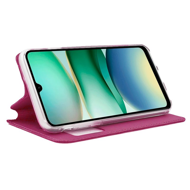 COOL Flip Cover Case for Xiaomi Redmi A5, Plain Pink