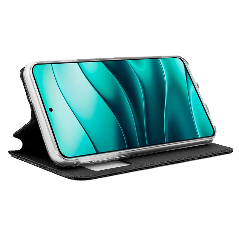 COOL Flip Cover Case for Xiaomi Redmi Note 14 5G, Plain Black