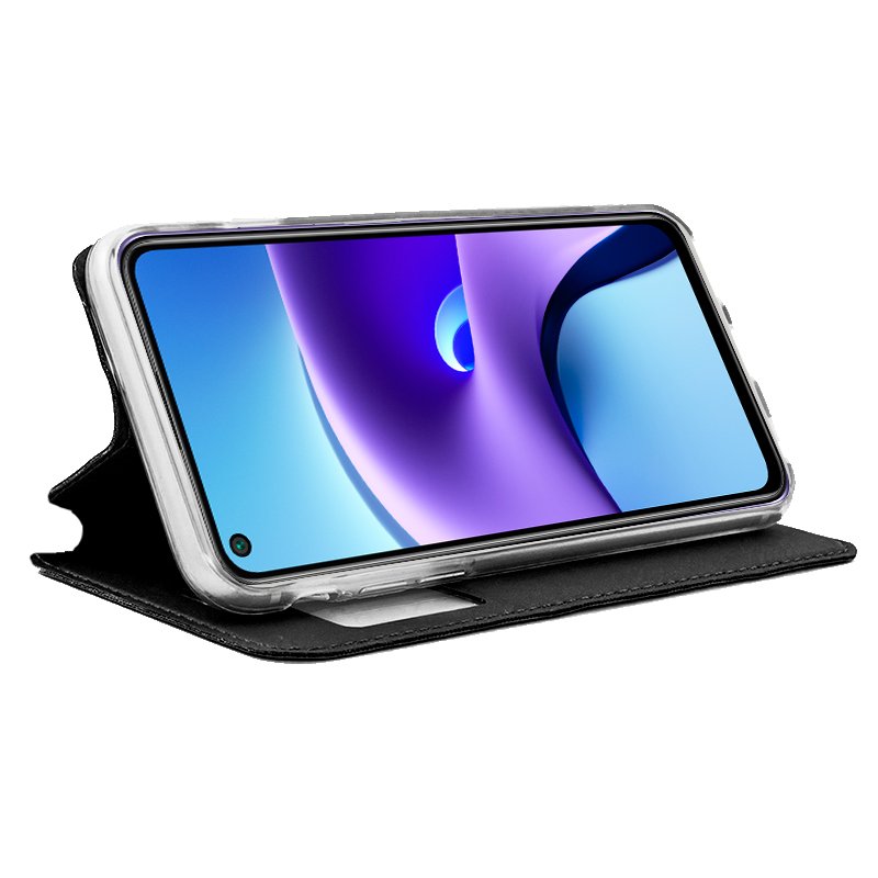 COOL Flip Cover Case for Xiaomi Redmi Note 9T Plain Black