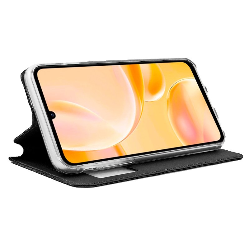 COOL Flip Cover Case for ZTE Blade A55 / A35 Plain Black