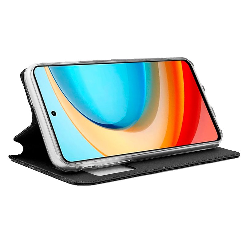 COOL Flip Cover Case for ZTE Blade A75, Plain Black