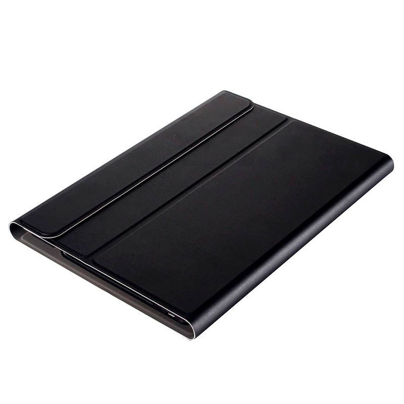 COOL Case for iPad (2019 / 2020 / 2021) 10.2 inch Poly Leather Bluetooth Keyboard (Black)