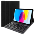 Funda COOL para iPad (2022 / 2024) 10.9 (10 Gen.) / iPad 11 2025 (A16) Teclado Bluetooth Polipiel Negro