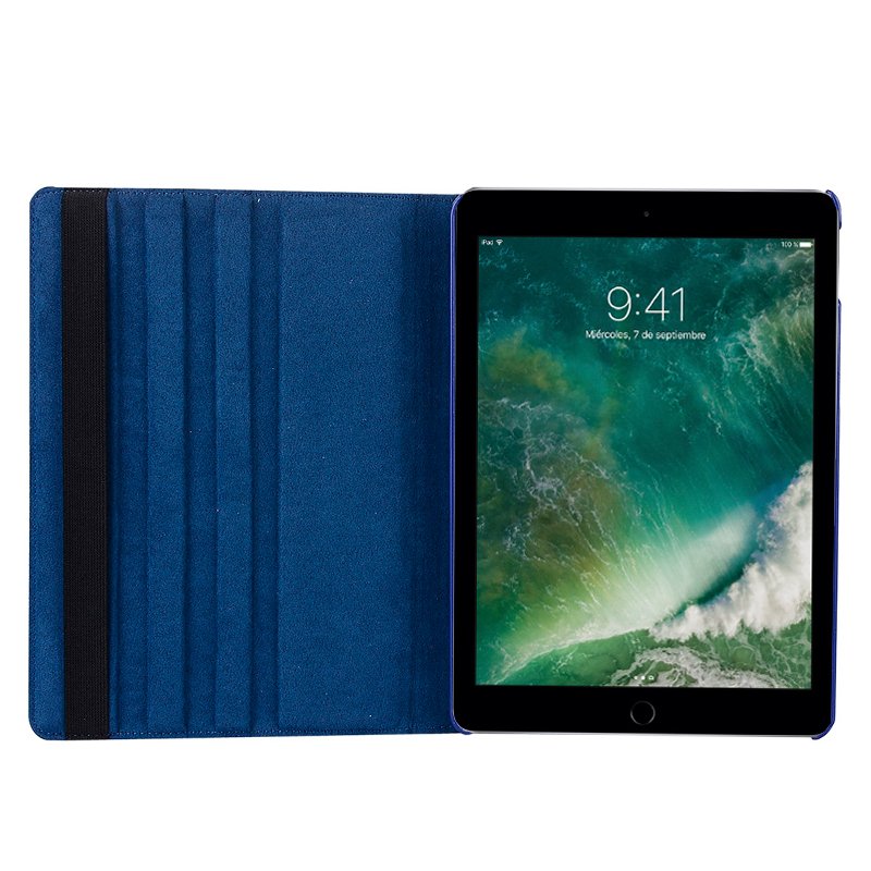 COOL Case for iPad Pro 10.5 / iPad Air 2019 10.5 Rotating Poly Leather Blue