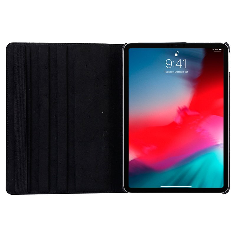 COOL Case for iPad Pro 11 (2018) Rotating Poly Leather Black