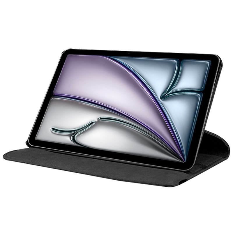 COOL Case for iPad Pro 11 2024 Plain Poly Leather Black (11 in)