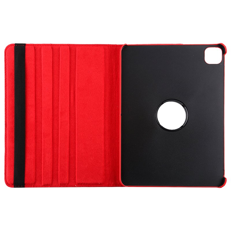 COOL Case for iPad Pro 12.9 (2020 / 2021 / 2022) / iPad Air 13 (2024 / 2025) Red Faux Leather