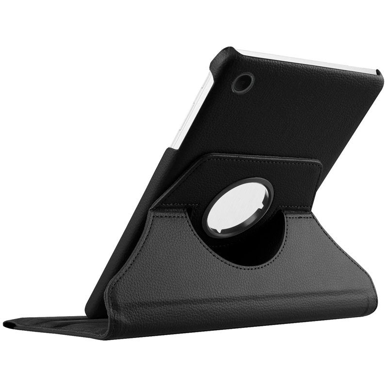 COOL Case for Lenovo Tab M10 Gen 3, Plain Black Polyurethane Leather
