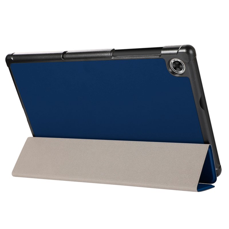 COOL Case for Lenovo Tab M10 HD 2nd Gen (TB-X306) Plain Poly Leather Blue 10.1 inch