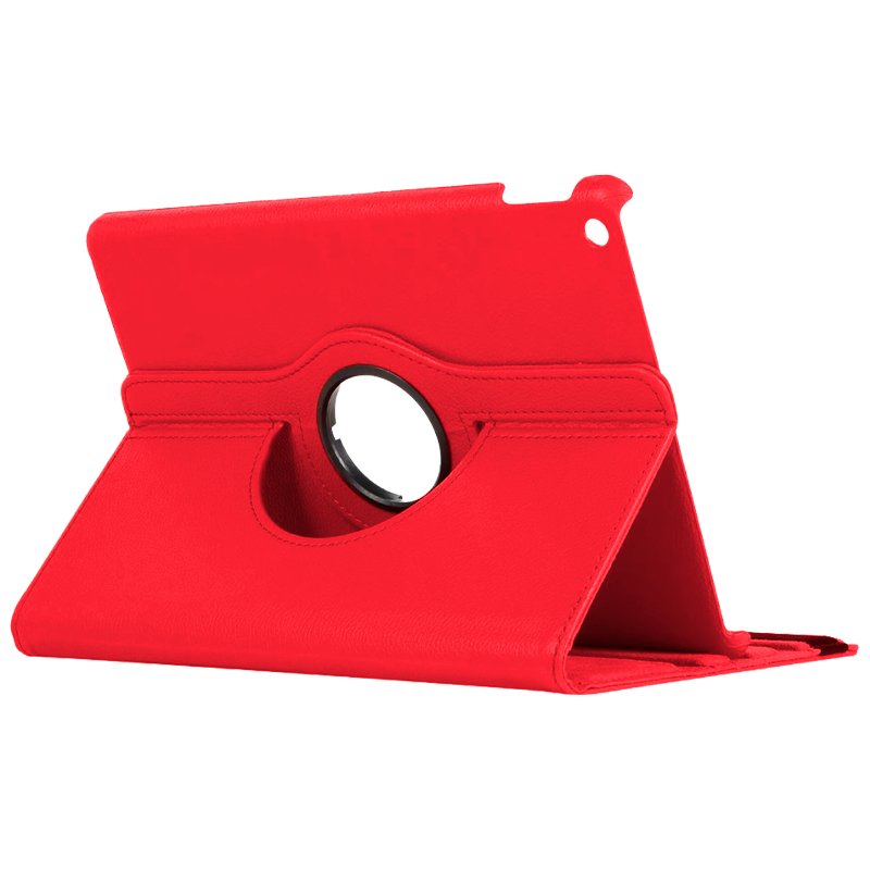 COOL Case for Lenovo Tab M10 Plus / FHD Plus 2nd Gen / Tab K10, Red Plain Poly Leather, 10.3 inch