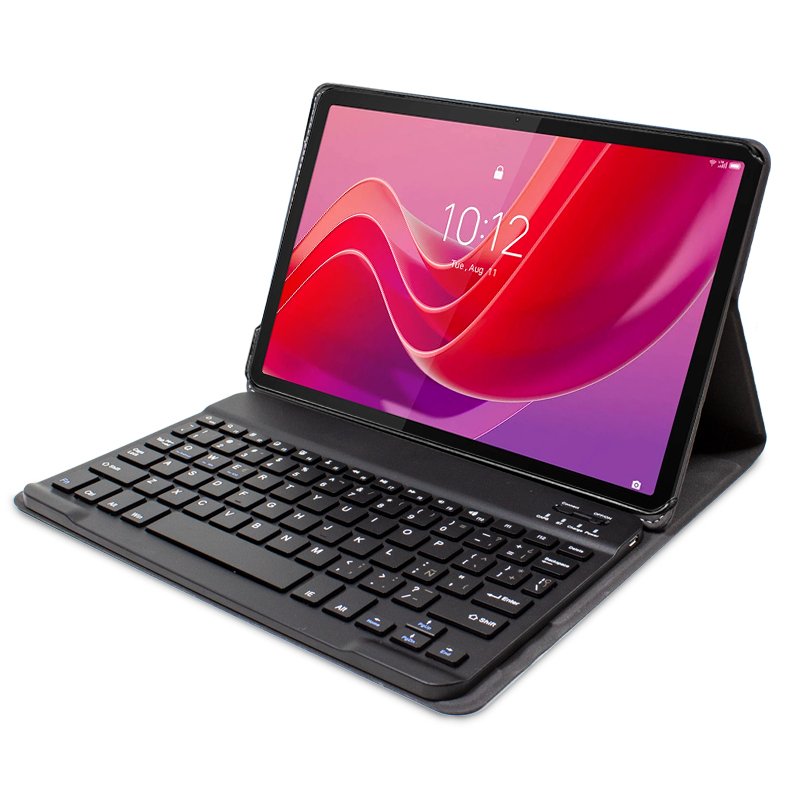 COOL Case for Lenovo Tab M11 / K11, Black Polyurethane Leather with Bluetooth Keyboard