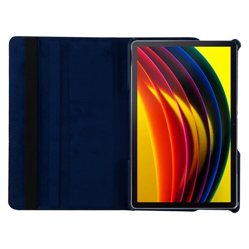 COOL Case for Lenovo Tab P11 / P11 Plus, Plain Poly Leather, Blue (11 inch)