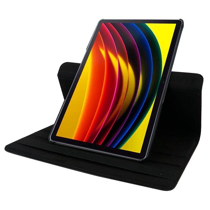 COOL Case for Lenovo Tab P11 / P11 Plus Plain Black Poly Leather (11 inch)