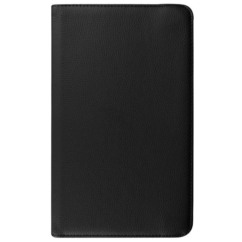 COOL Case for Samsung Galaxy Tab A (2018) T590 / T595, Plain Black Poly Leather, 10.5 inch