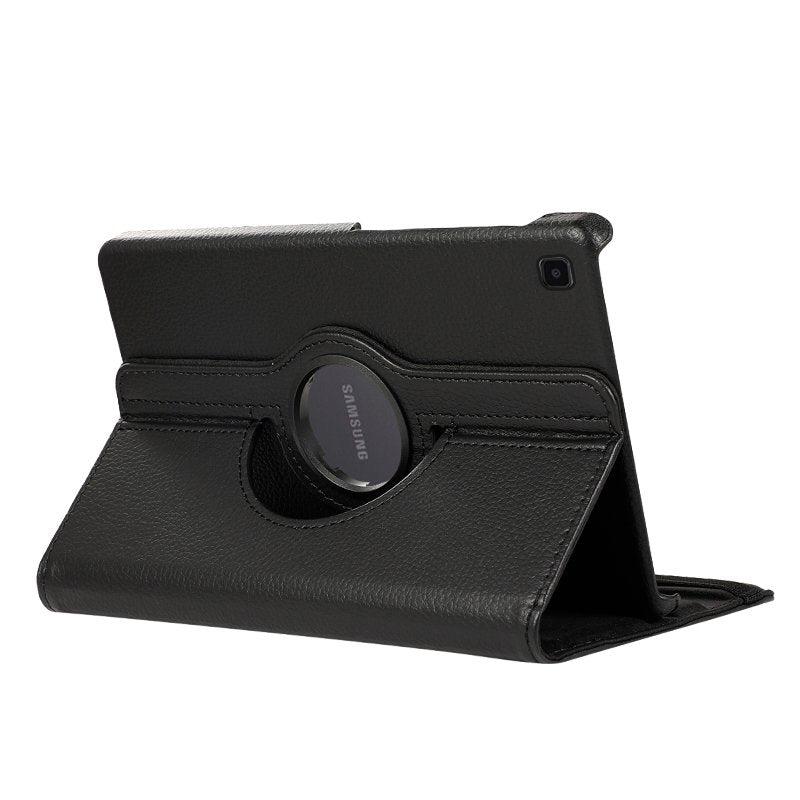 COOL Case for Samsung Galaxy Tab A7 Lite T220 / T225 Plain Black Poly Leather 8.7 inch