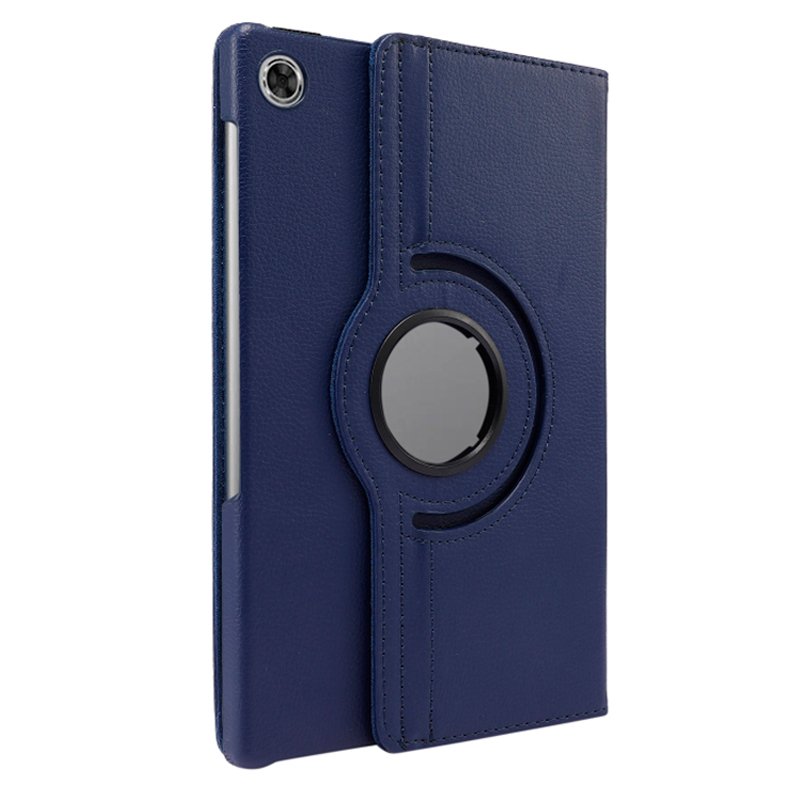 COOL Case for Samsung Galaxy Tab A8 X200 / X205 Plain Poly Leather Blue 10.5 inch