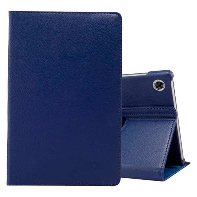 COOL Case for Samsung Galaxy Tab A9 Plus X210 / X216 Plain Poly Leather Blue 11 inch