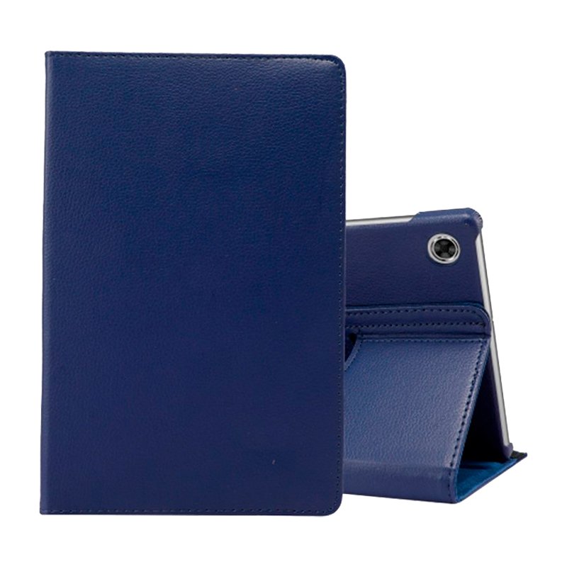 COOL Case for Samsung Galaxy Tab A9 X110 Plain Poly Leather Blue 8.7 inch