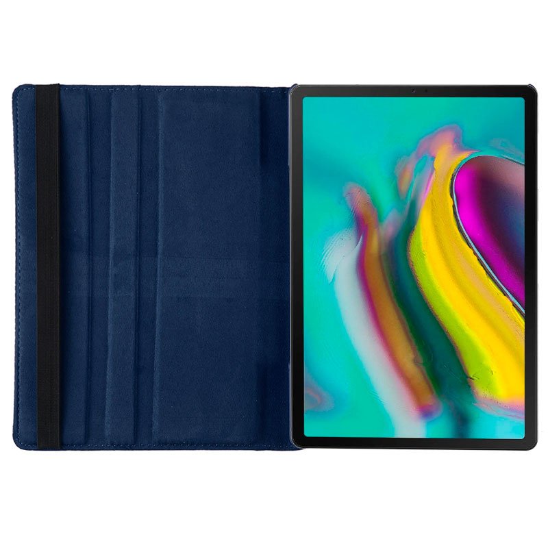 COOL Case for Samsung Galaxy Tab S5e T720 / T725 Blue Poly Leather 10.5 inch