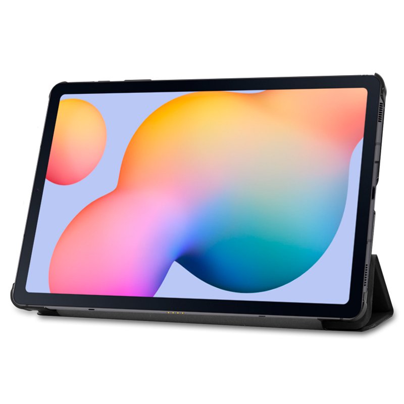 COOL Case for Samsung Galaxy Tab S6 Lite / S6 Lite 2022 / 2024 (P610 / P615 / P619) Black Poly Leather 10.4 inch