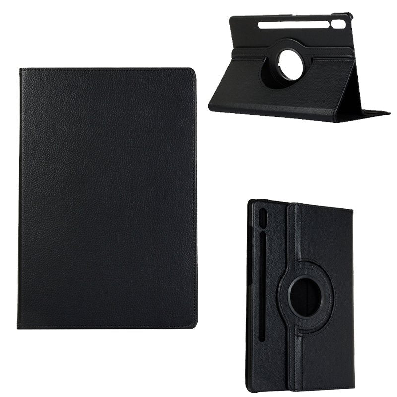 COOL Case for Samsung Galaxy Tab S9 / Tab S9 FE Faux Leather Black