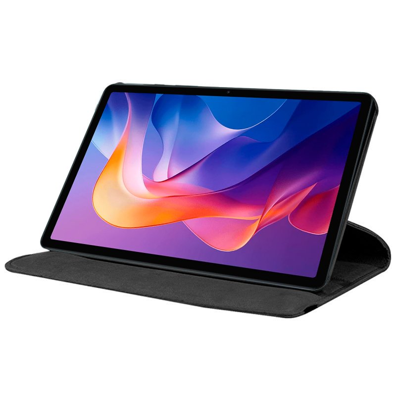Funda COOL para Xiaomi Redmi Pad 2 Giratoria Polipiel Negro
