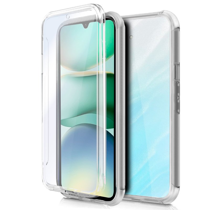 Funda COOL Silicona 3D para Xiaomi Redmi A5 (Transparente Frontal + Trasera)
