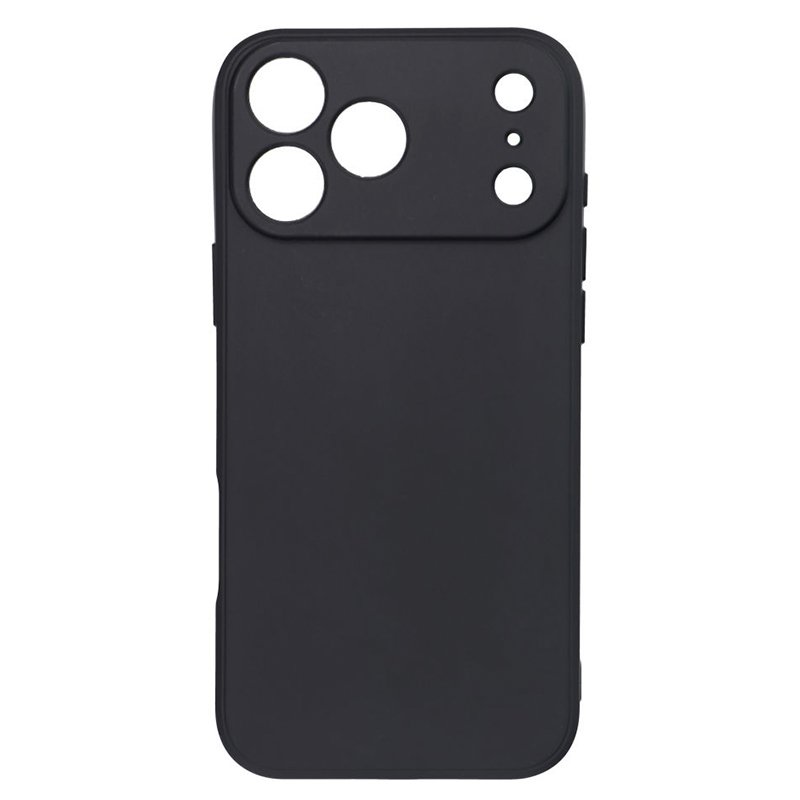 Funda COOL Silicona para iPhone 17 Pro Max (Negro)