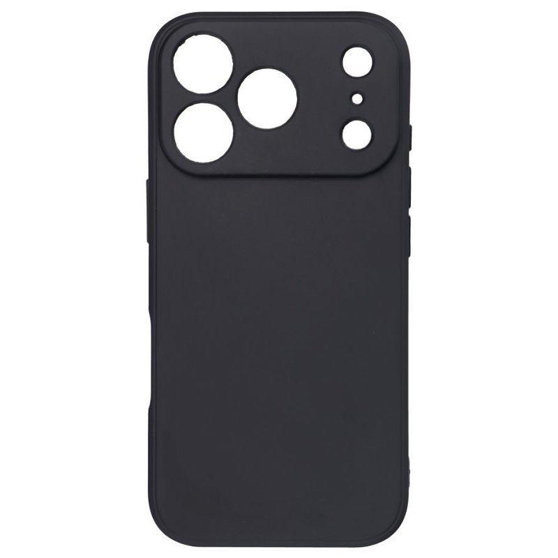 Funda COOL Silicona para iPhone 17 Pro (Negro)