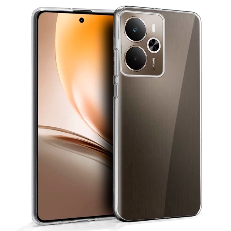 Funda COOL Silicona para Realme 14 5G / 14T 5G (Transparente)