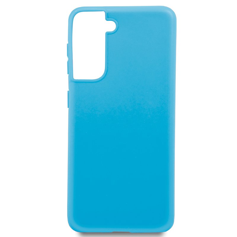 COOL Silicone Case for Samsung G990 Galaxy S21 (Sky Blue)