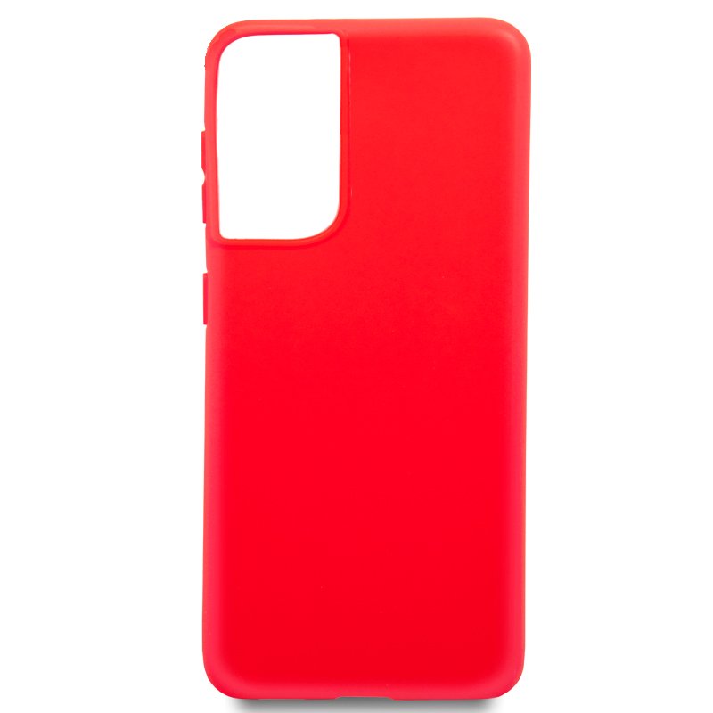 COOL Silicone Case for Samsung G998 Galaxy S21 Ultra (Red)