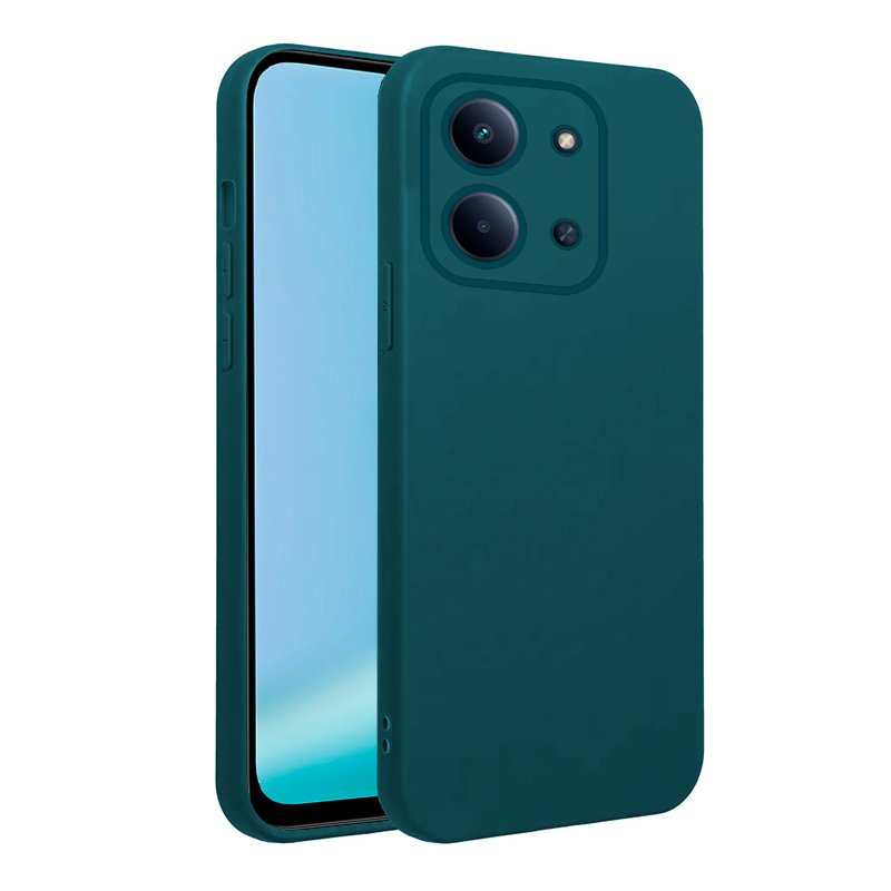 Funda COOL Silicona para Xiaomi Redmi 15C / 15C 5G / Poco C85 (Verde)