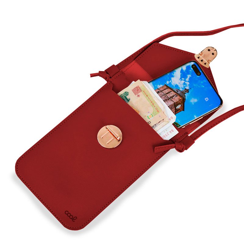 Funda Universal Bag Basic Hasta 6.7 pulg COOL Granate