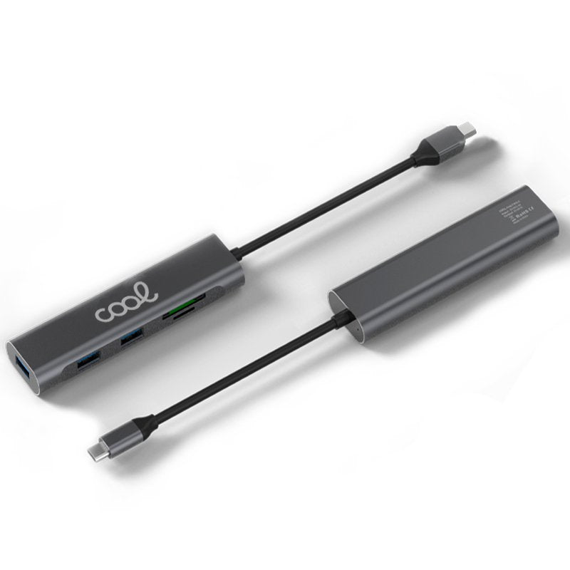 5-in-1 Universal Type-C Hub (3 x USB 3.0 + SD + Micro SD)