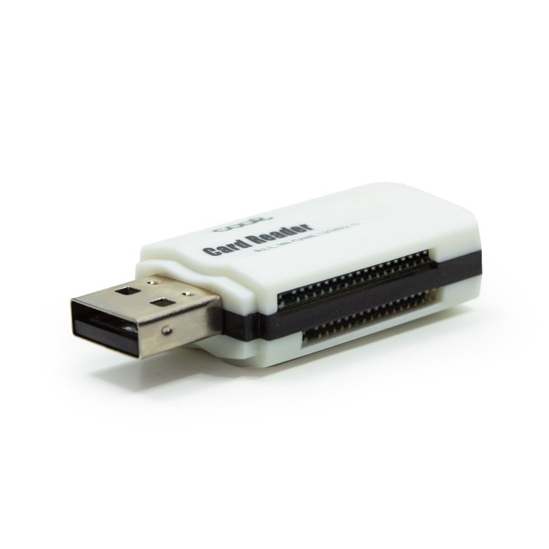 Universal COOL (All in One) White USB Memory Card Reader