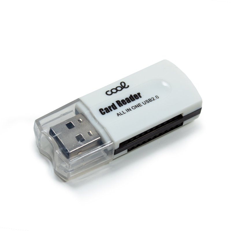Universal COOL (All in One) White USB Memory Card Reader