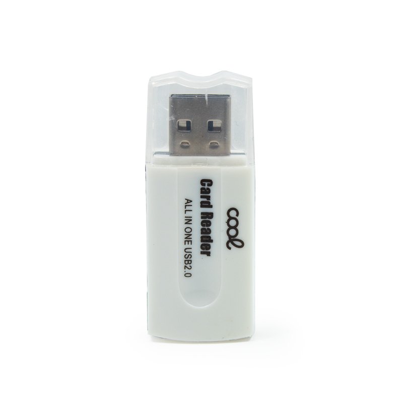 Universal COOL (All in One) White USB Memory Card Reader