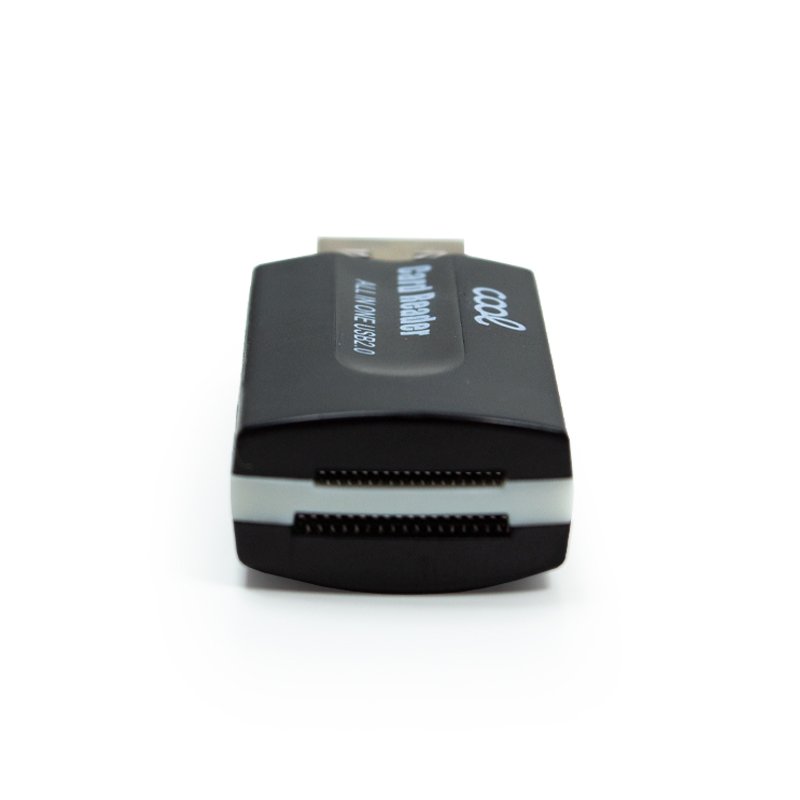 Universal COOL (All in One) Black USB Memory Card Reader