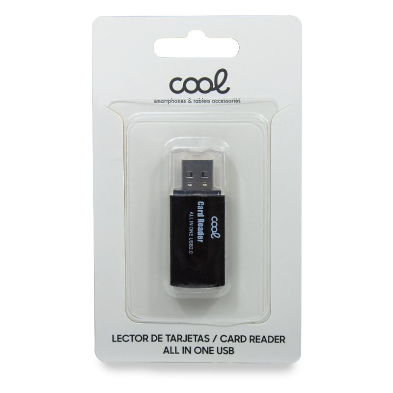 Universal COOL (All in One) Black USB Memory Card Reader
