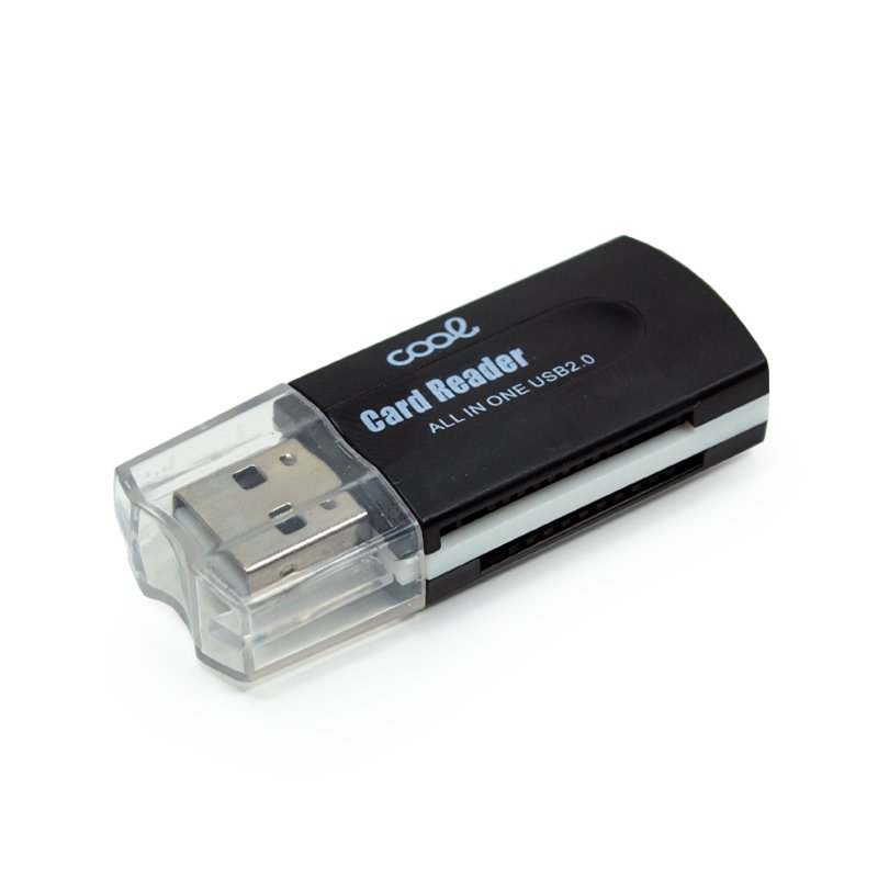 Universal COOL (All in One) Black USB Memory Card Reader