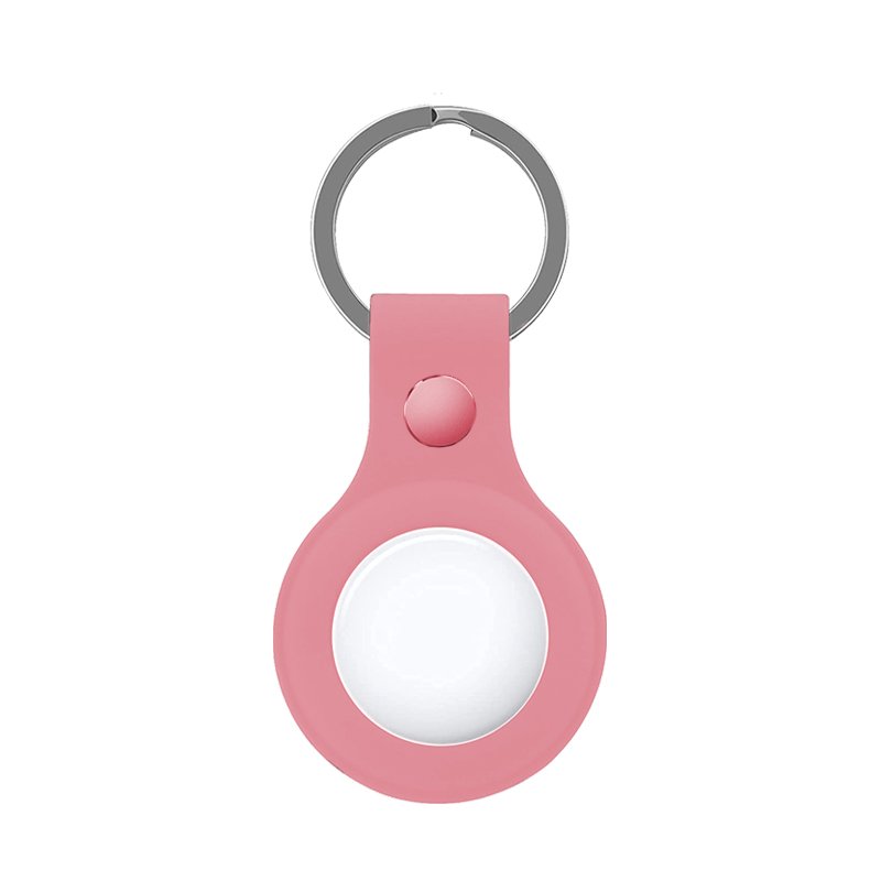 Llavero Protector COOL Compatible con AirTag Silicona Rosa