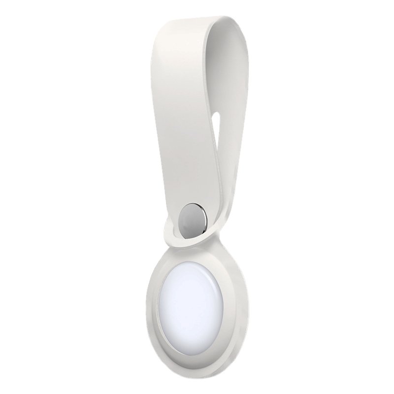 Loop COOL Case Compatible with AirTag Silicone White