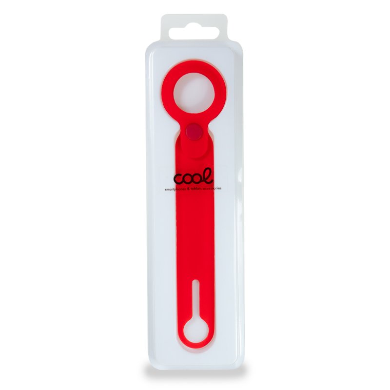 Loop COOL Case Compatible with AirTag Silicone Red