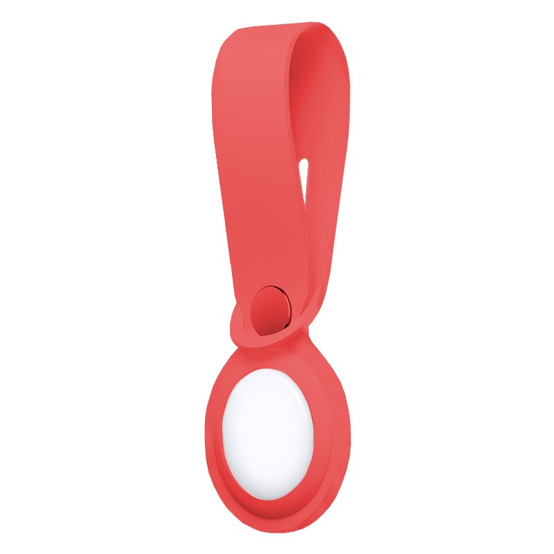 Loop COOL Case Compatible with AirTag Silicone Red