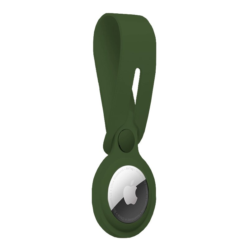 Loop COOL Case Compatible with AirTag Silicone Green