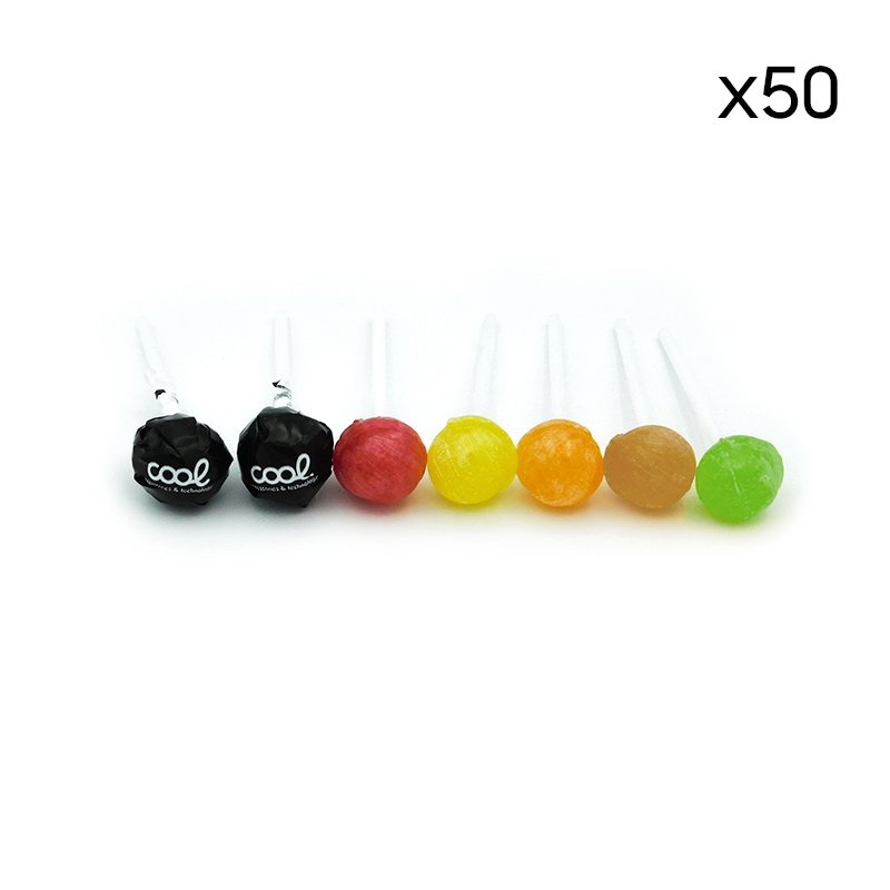 Pack of 50 Cool Lollipops Accessories
