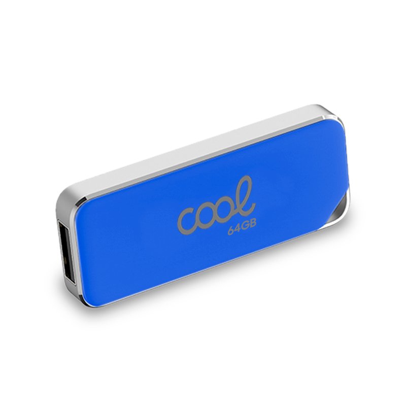 USB Flash Drive x64 GB 2.0 COOL Blue Board